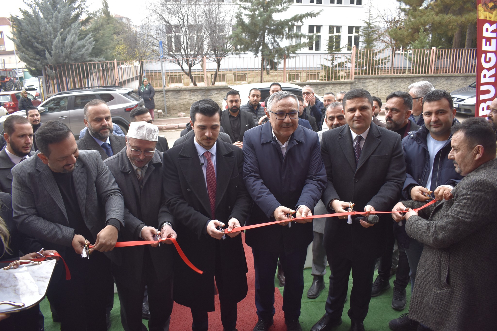 06 Kavurmacı iş yerinin açılış programına katıldık