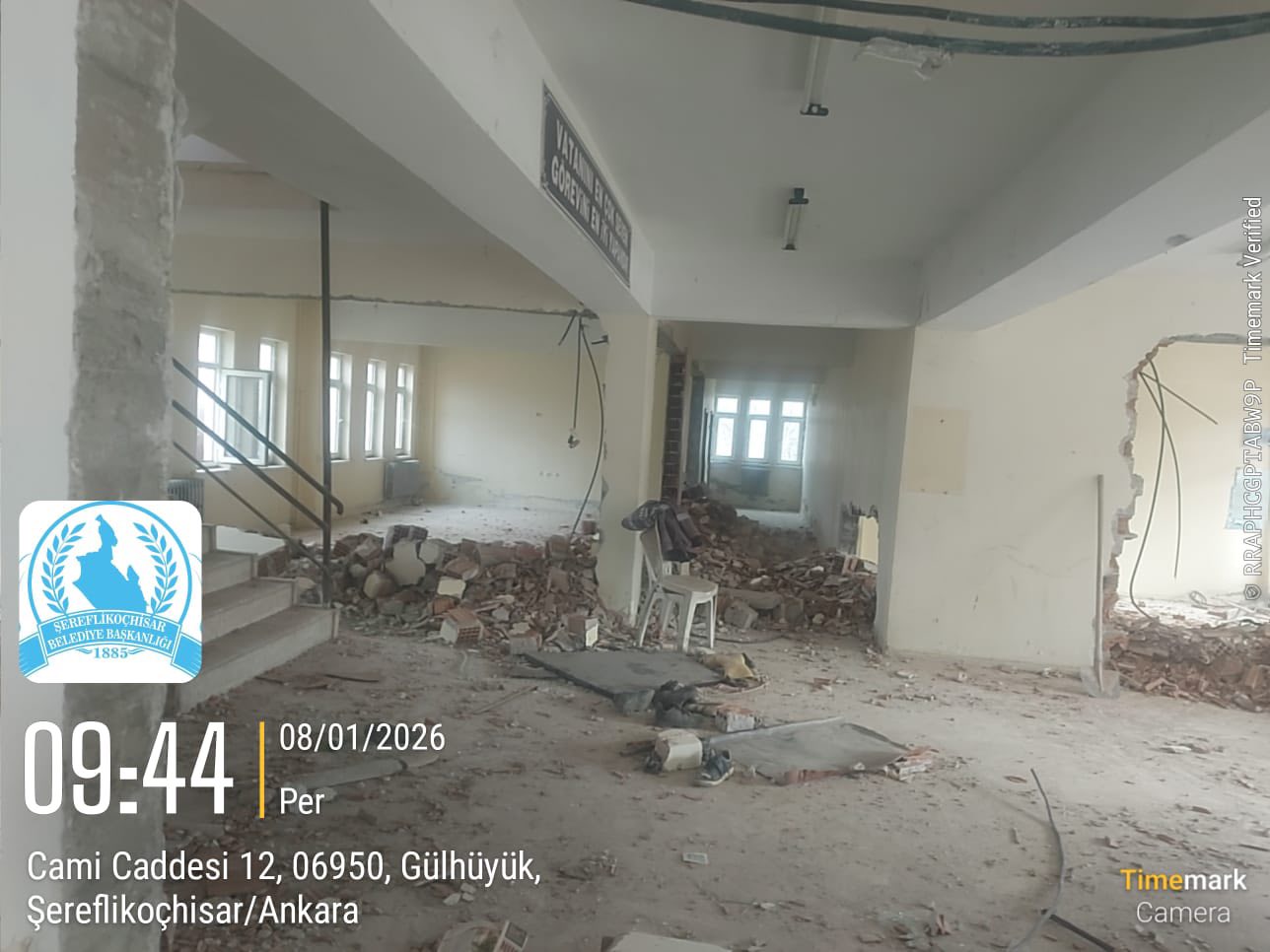 Gülhüyük Mahallemize Sosyal Donatı Alanı Çalışmasına Başladık