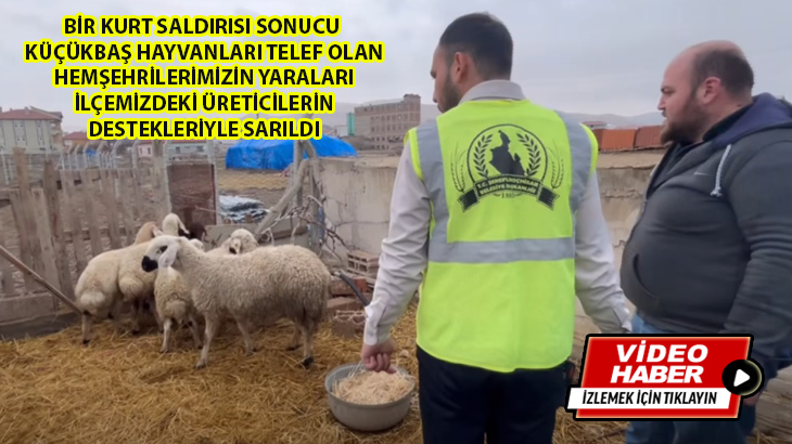 Hemşerimizin yarası hep birlikte sarıldı