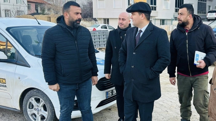 İstiklal mahallesinde yeni yeşil alanımıza başlıyoruz