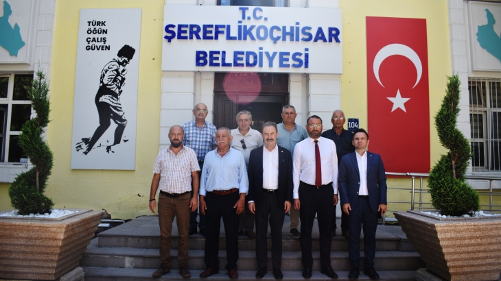 İYİ Parti Ankara İl Başkanı Dr. Yener Yıldırım'dan Belediye'mize Ziyaret