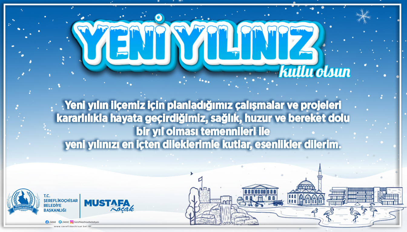 Yeni yılınız kutlu olsun