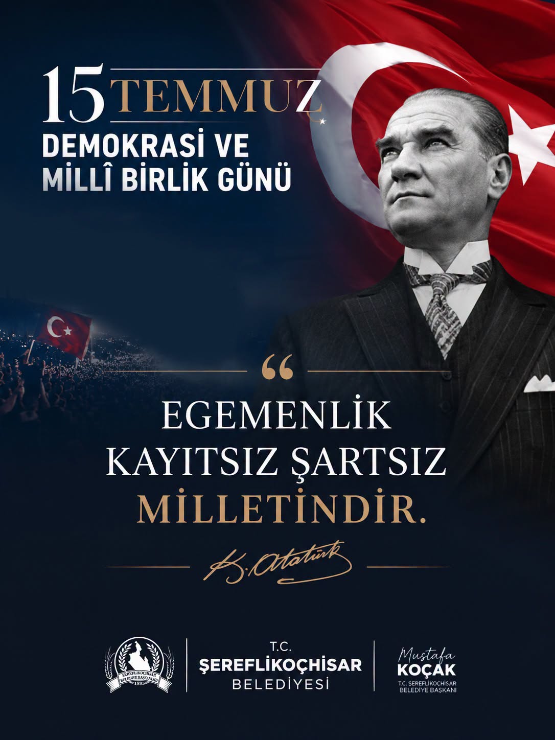 15 Temmuz Demokrasi ve Milli Birlik Günü Günü Kutlu Olsun