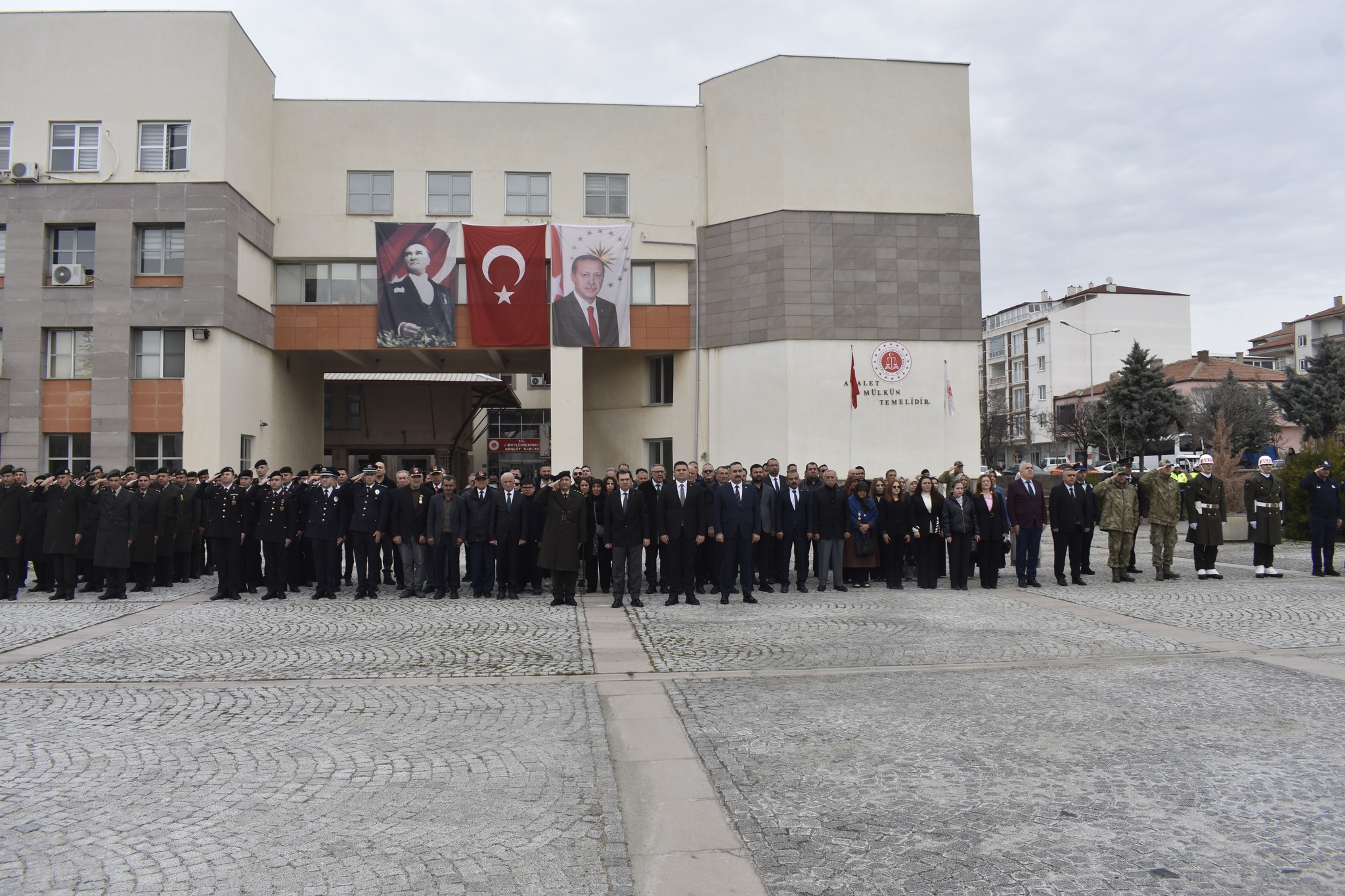 18 Mart Çanakkale Zaferi ve Şehitleri Anma Günü için düzenlenen programa katıldık