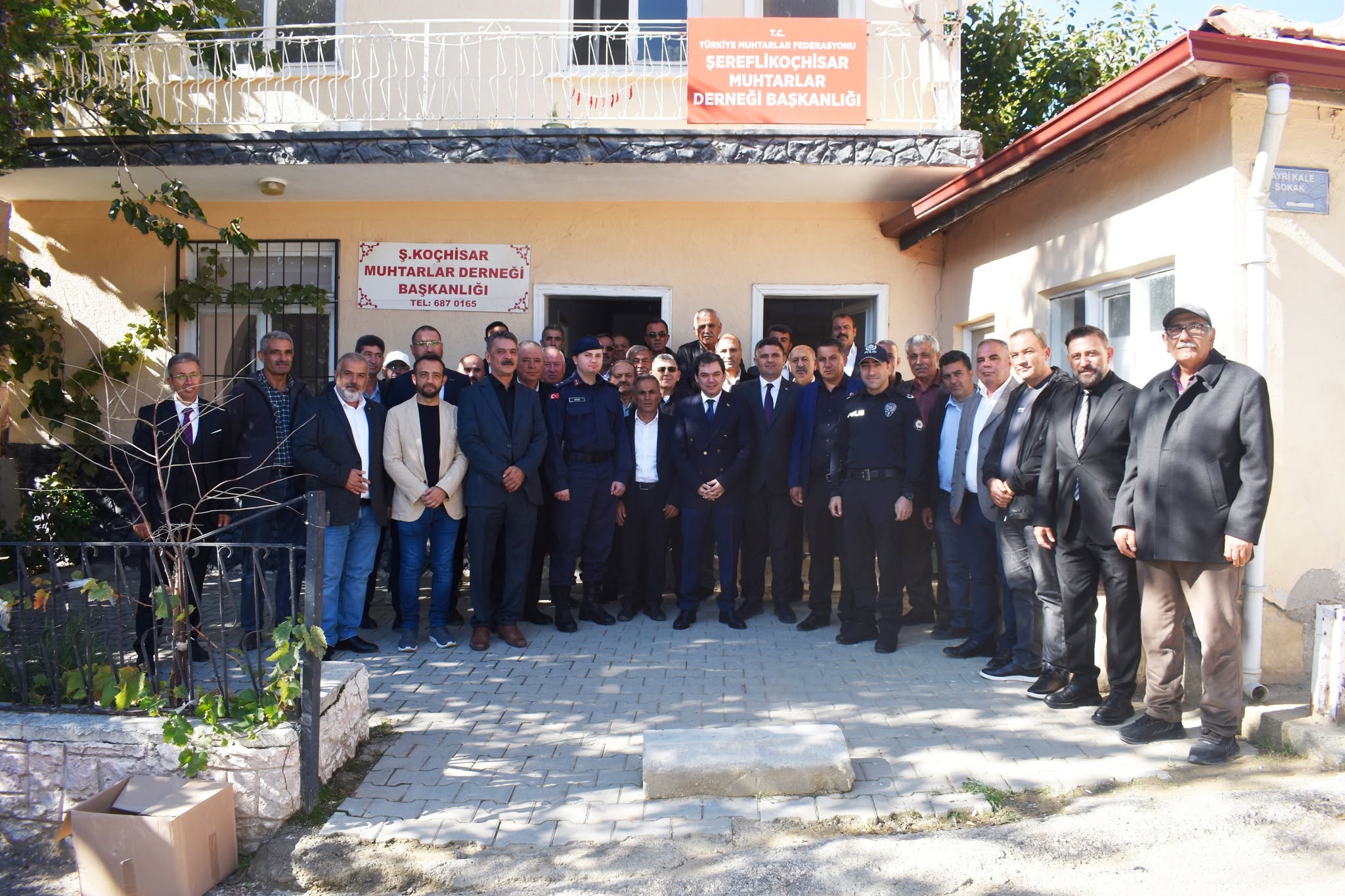 19 Ekim Muhtarlar Günü dolayısıyla Muhtarlar Derneği’ni ziyaret ettik