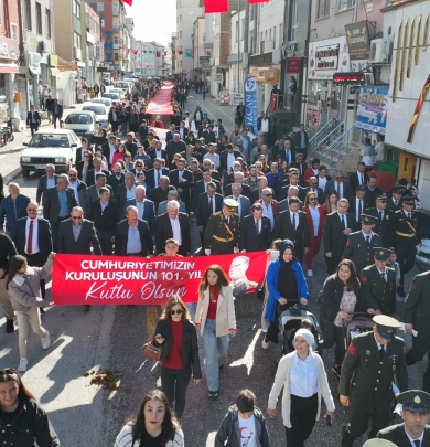 29 Ekim Cumhuriyet Bayramımız Coşkuyla Kutlandı