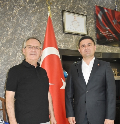 Emekçioğlu Tuz Genel Müdürü Faruk Eskici'den ziyaret