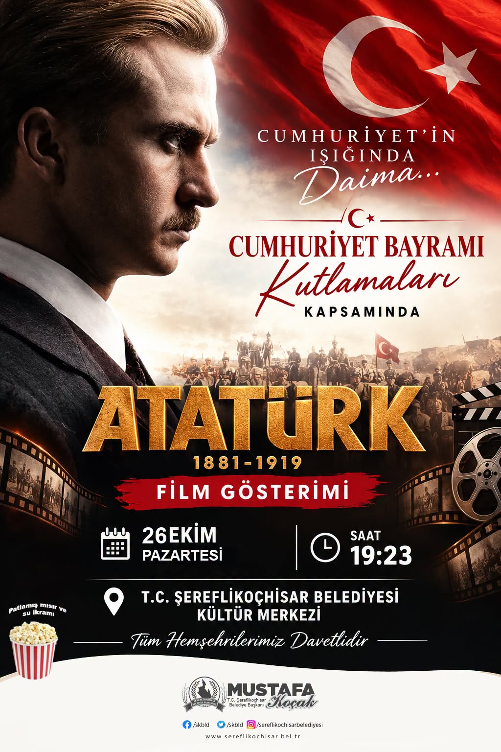 ATATÜRK 1 filmi hemşehrilerimizle buluşuyor