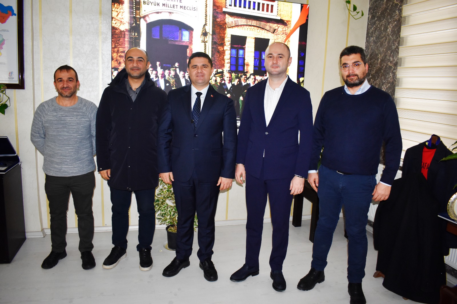 Bahçelievler Telekom Müdürü Tayfun Yeşilyurt'tan Ziyaret