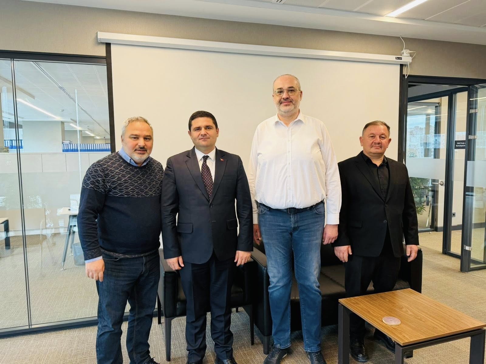 Başkent Doğalgaz ile yapılan toplantıda güzergah haritası oluşturduk