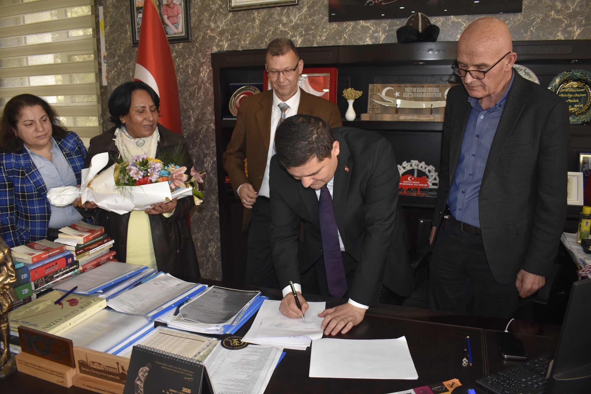 Belediyemiz ile Tüm Bel-Sen arasında Sosyal Denge Tazminatı protokolü imzalandı