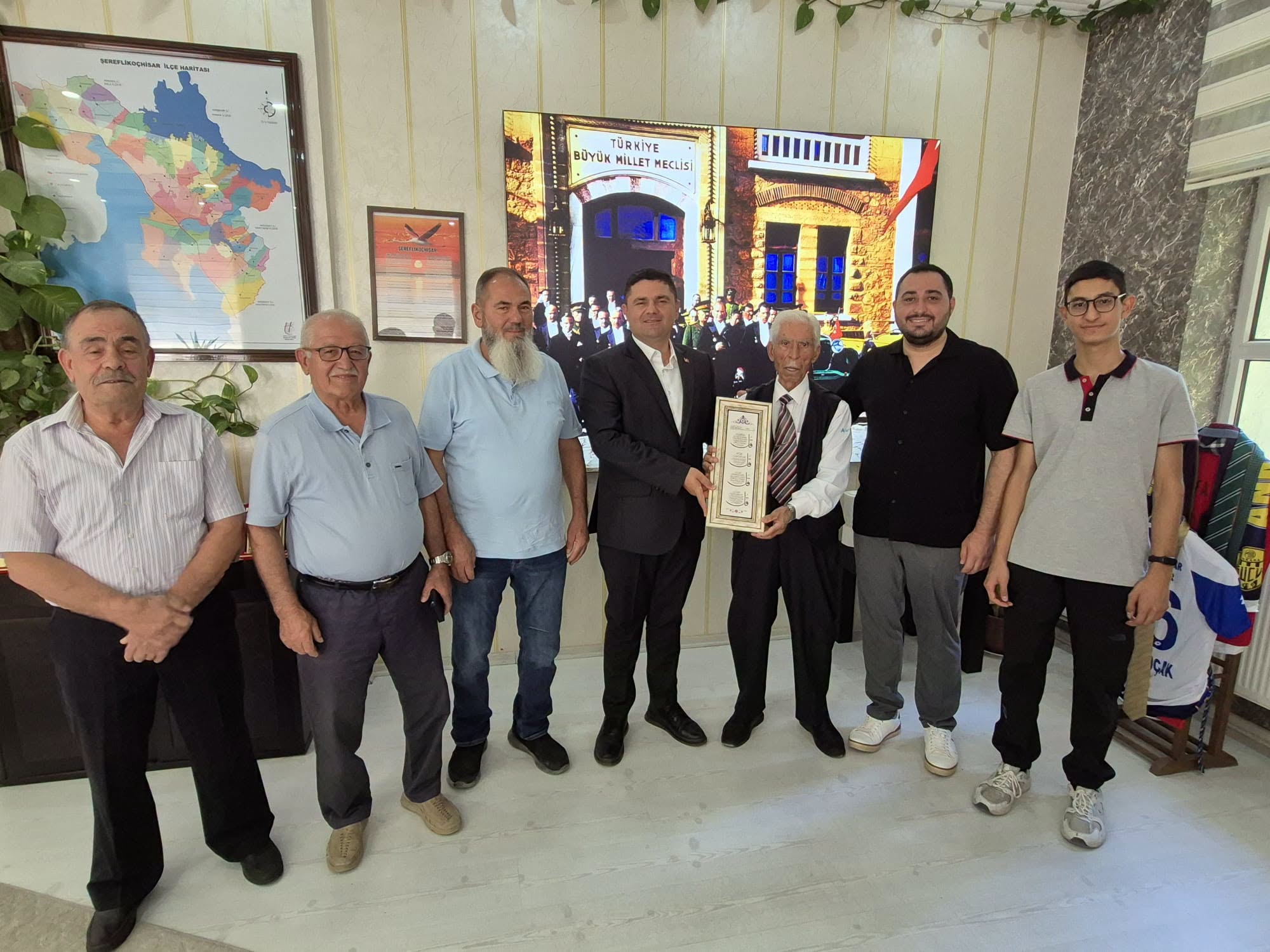 Cumhuriyet Mahallemizde bulunan Nihat-Ayşe Öztürk Camii cemaatinden ziyaret