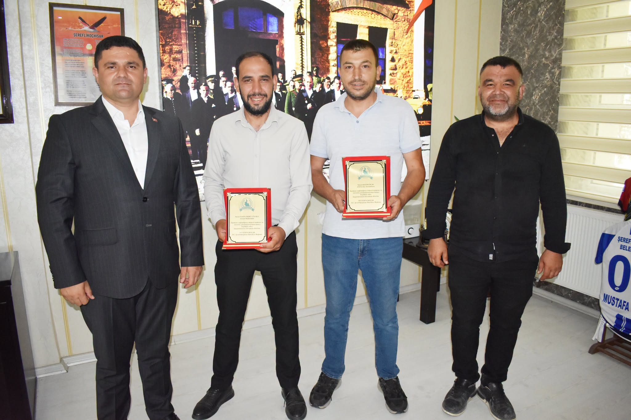 Emek ve özveriye teşekkür