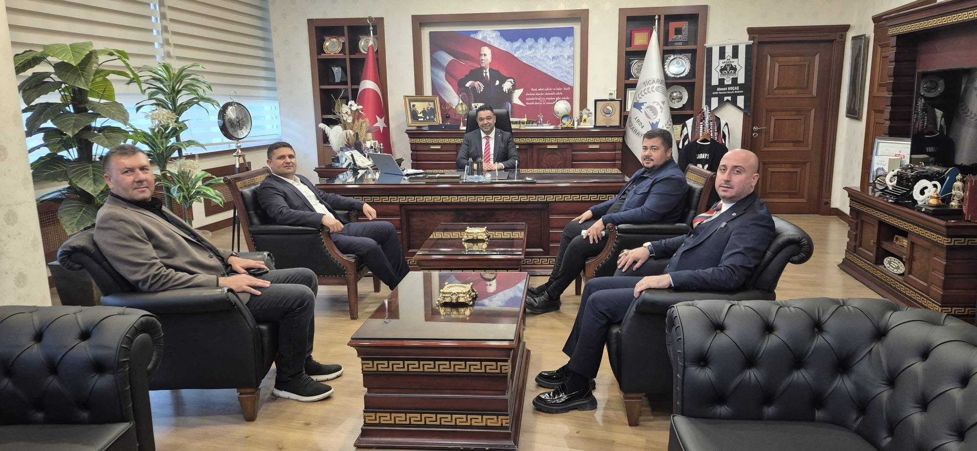 Hemşehrimiz Ahmet Koçaş’a Başarı Dileklerimizi İlettik