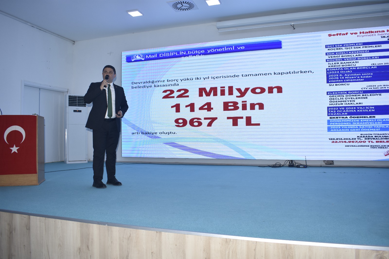 İki yıllık dönemine ait çalışma ve projelerimizi düzenlenen sunum toplantısında kamuoyumuzla paylaştık