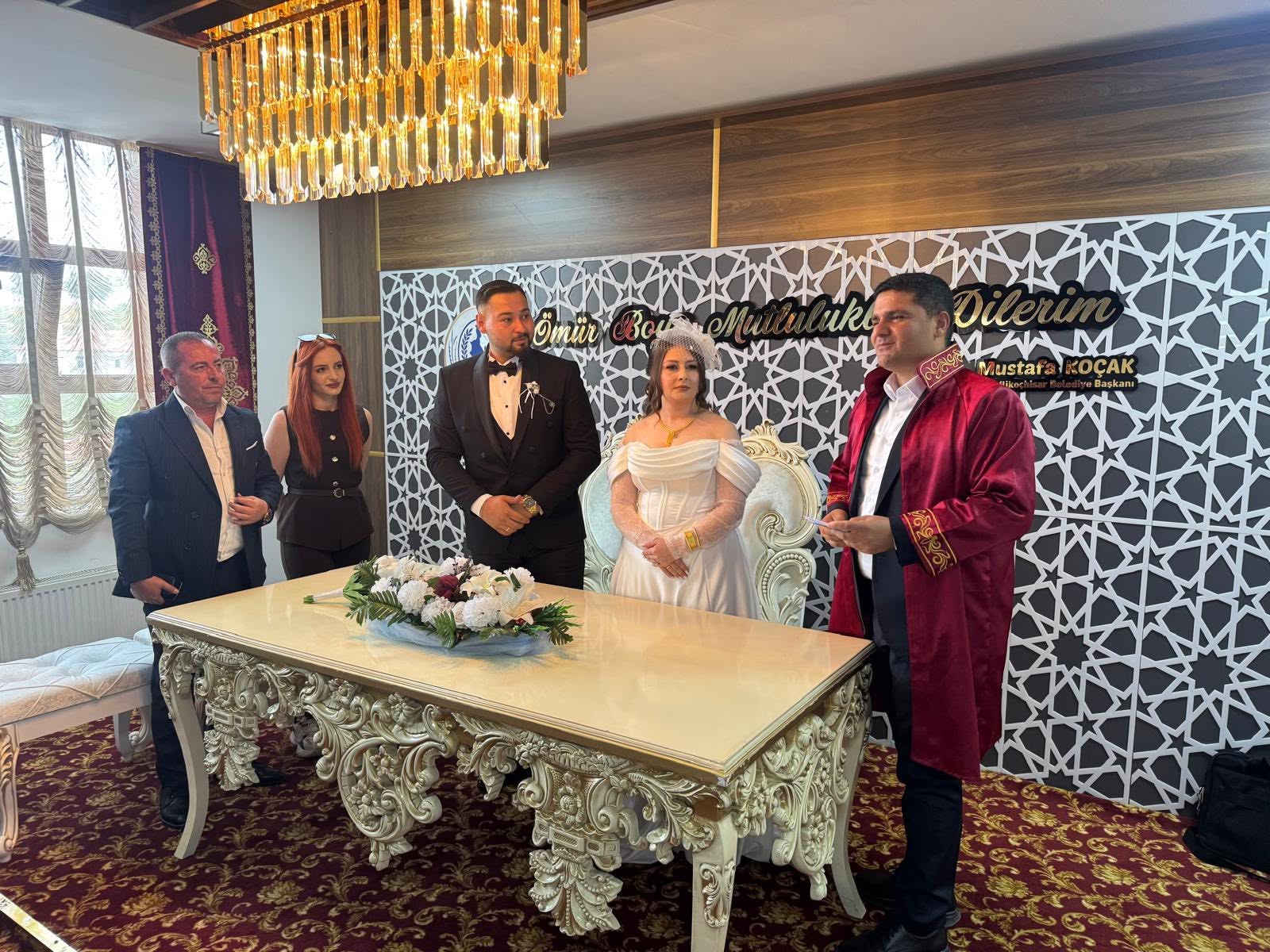 İlçemizde 06.06.2026 tarihinde nikah yoğunluğu yaşandı