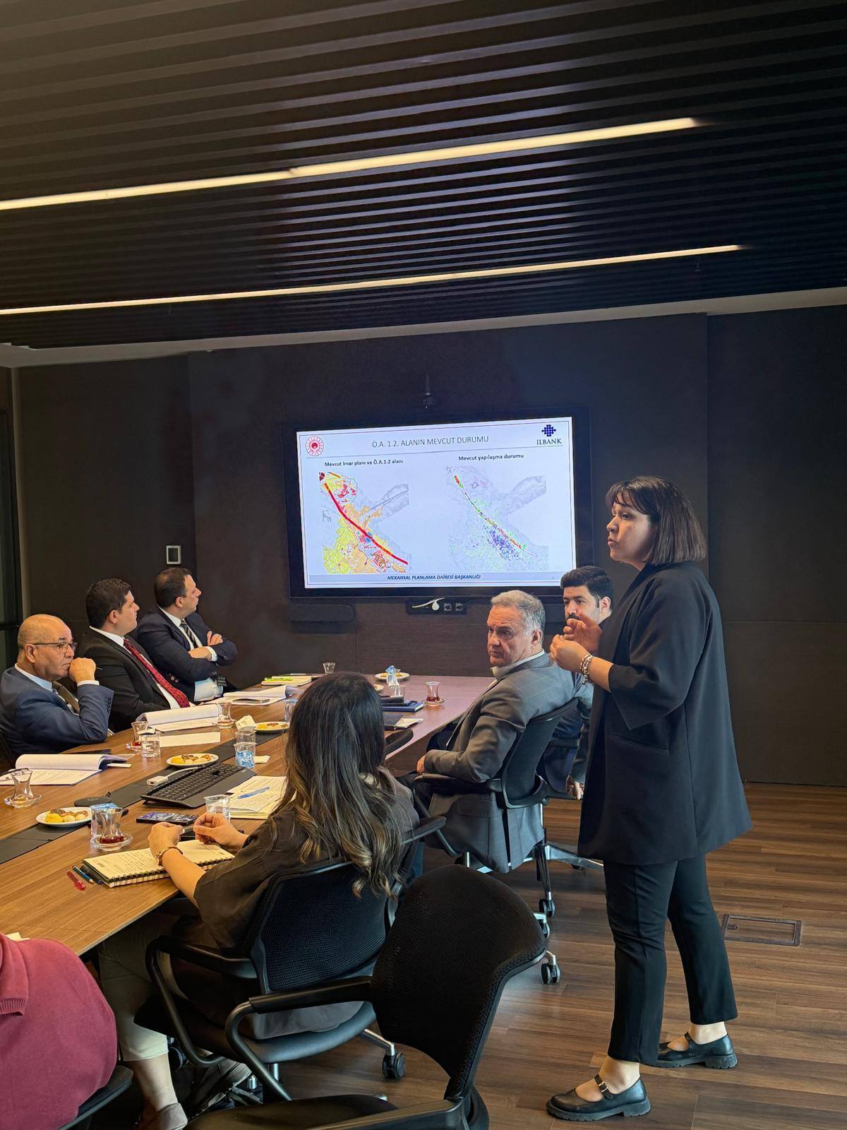 İmar çalışması toplantısı İller Bankasında Gerçekleştirildi