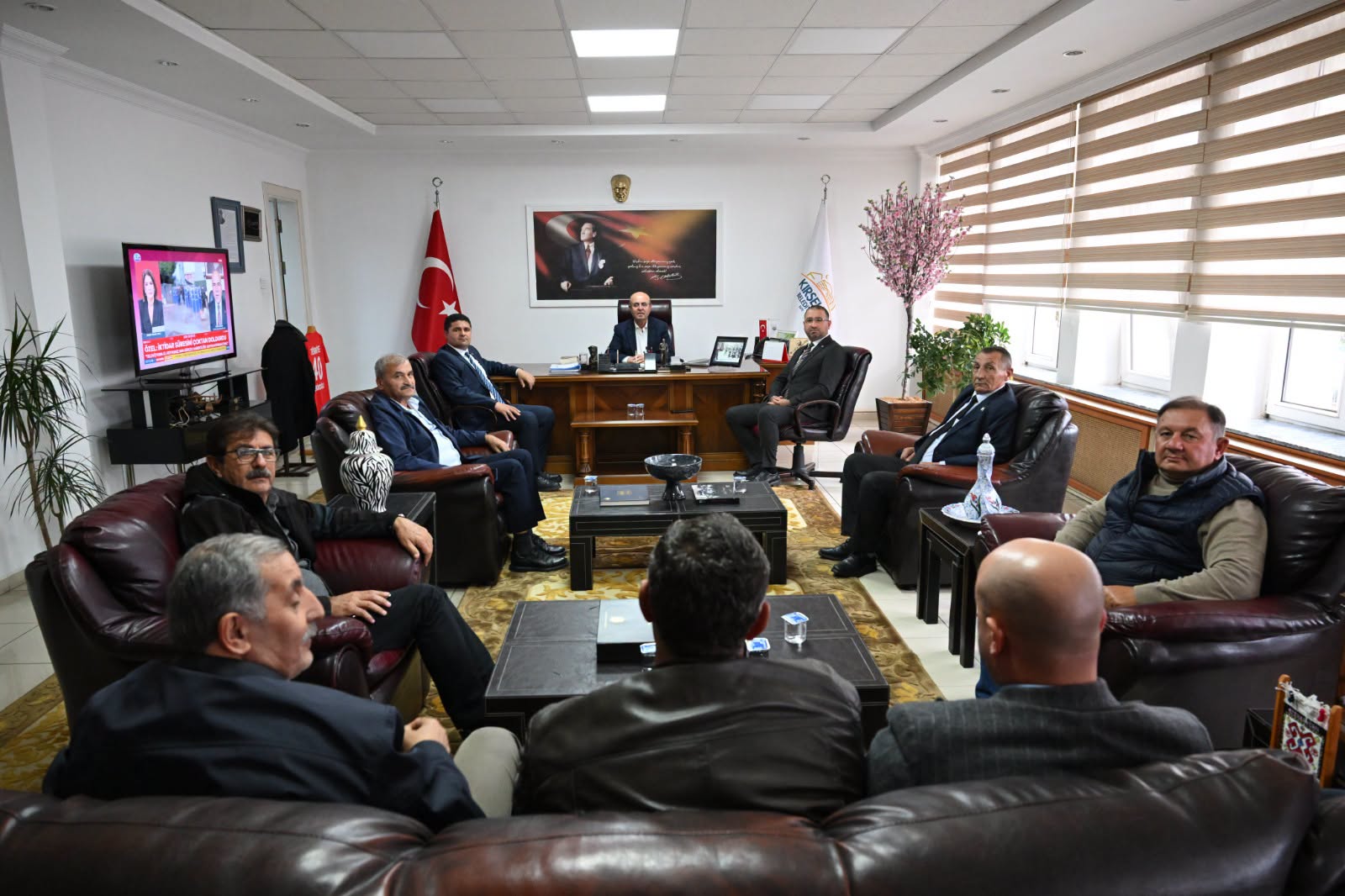 Kırşehir Belediye Başkanı Selahattin Ekicioğlu’nu ziyaret ettik