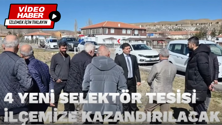 Kurulacak yeni ve modern selektör tesisleri için ön hazırlık çalışmalarımızı gerçekleştirdik