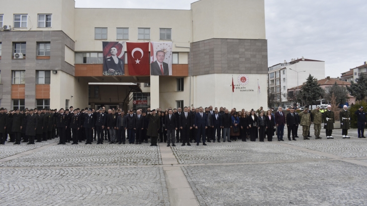 18 Mart Çanakkale Zaferi ve Şehitleri Anma Günü için düzenlenen programa katıldık