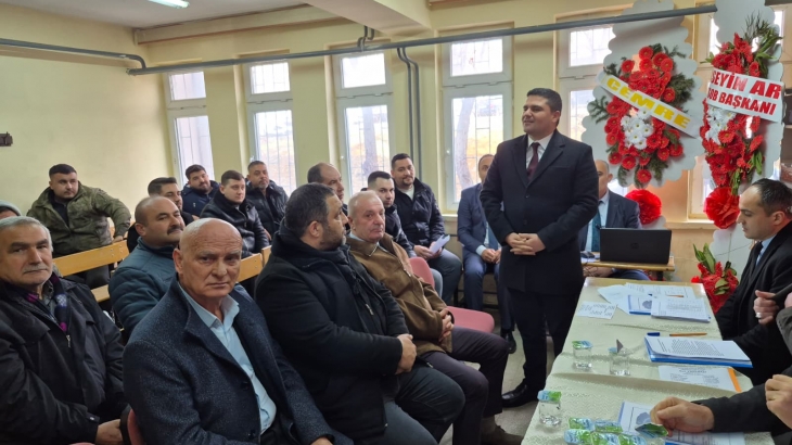 Ağaç ve Madeni İşler Sanatkarları Esnaf Odası Olağan Genel Kuruluna katıldık