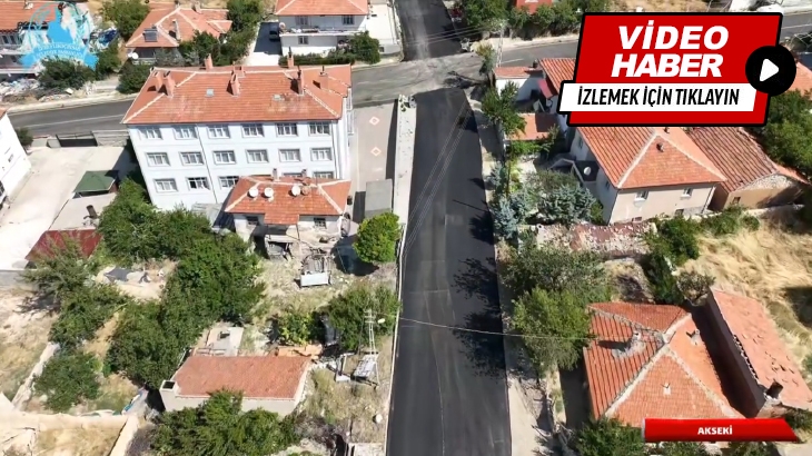 Akseki Mahallemizde sıcak asfalt serim çalışmalarımız