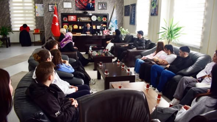 Ankara Yıldırım Beyazıt Üniversitesi Tuzgölü Öğrenci Topluluğu ile AYBÜ Berat Cömertoğlu MYO Yerel Yönetimler Bölümü öğrencilerinden Ziyaret