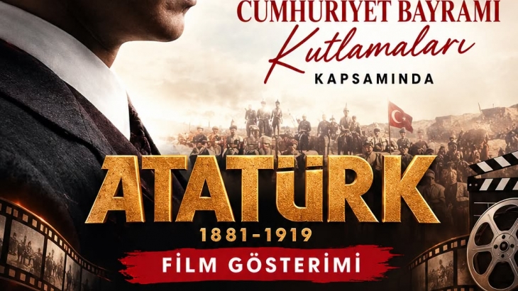 ATATÜRK 1 filmi hemşehrilerimizle buluşuyor