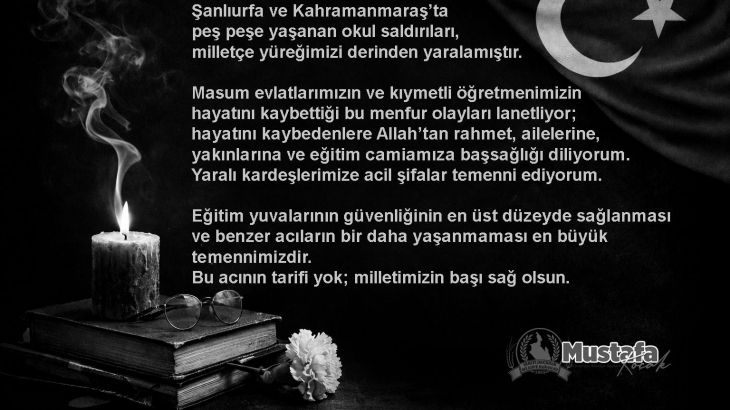 Aziz Milletimizin başı sağ olsun