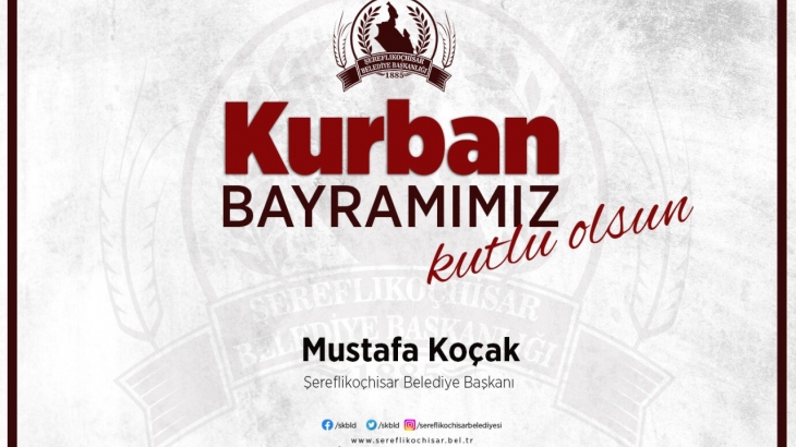 Başkanımız Mustafa Koçak'ın Kurban Bayramı Mesajı
