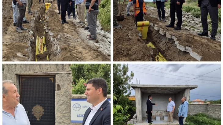 Belediye Başkanımız Mustafa Koçak sahada çalışmaları yerinde inceledi