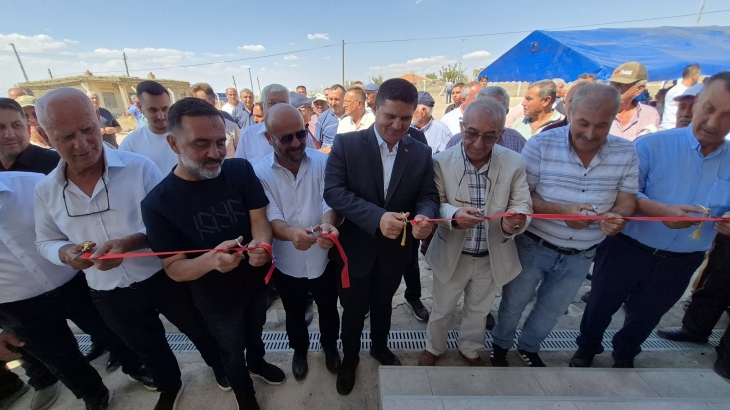 Çavuş Mahallemize kazandırılan sosyal donatı alanının açılışına katıldık