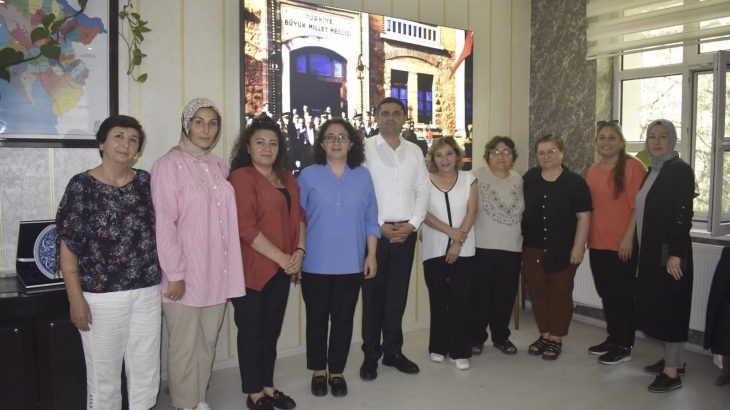 CHP Kadın Kollarından Başkanımız Koçak'a ziyaret