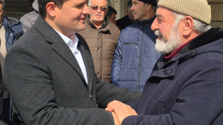 Cuma namazından sonra Hacıenbiya Mahalle Sakinlerimizi Ziyaret Ettik