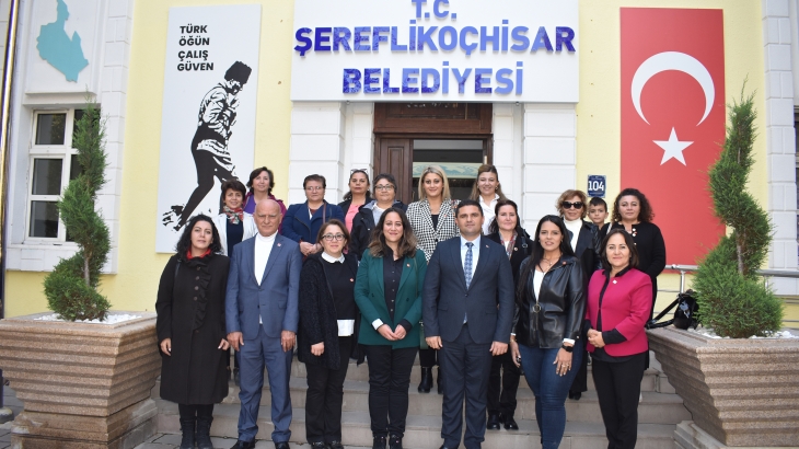 Cumhuriyet Halk Partisi Ankara İl Kadın Kolları Başkanı Ayça Çağlar'dan Ziyaret