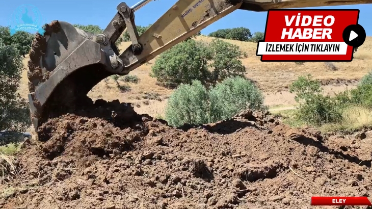 Eley Mahallemizde drenaj çalışması