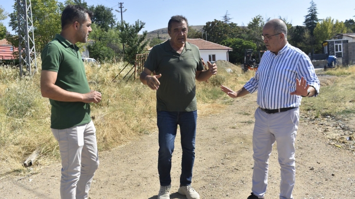 Gasilhane ve Taziye Evi Projesi kapsamında saha incelemeleri gerçekleştirildi