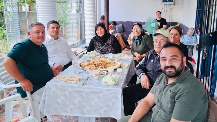 Gurbetçi hemşehrilerimizin sofralarına konuk olduk