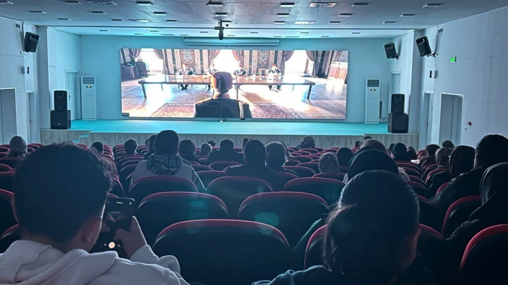 Hemşehrilerimizle birlikte Atatürk 1 sinema filminde bir araya geldik