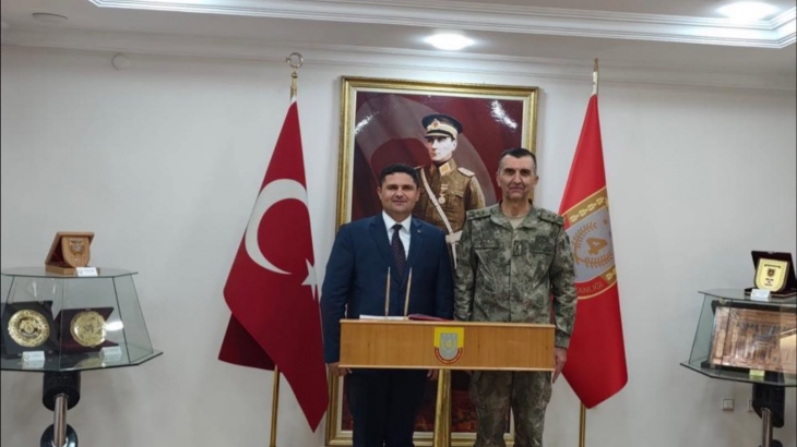 Hemşehrimiz Tümgeneral Emre Tayanç’ı Makamında ziyaret ettim