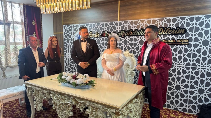 İlçemizde 06.06.2026 tarihinde nikah yoğunluğu yaşandı