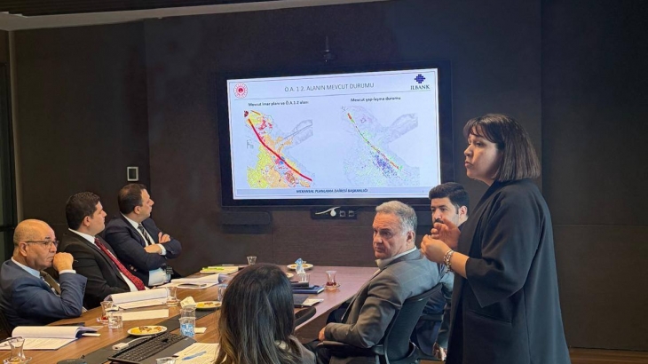 İmar çalışması toplantısı İller Bankasında Gerçekleştirildi