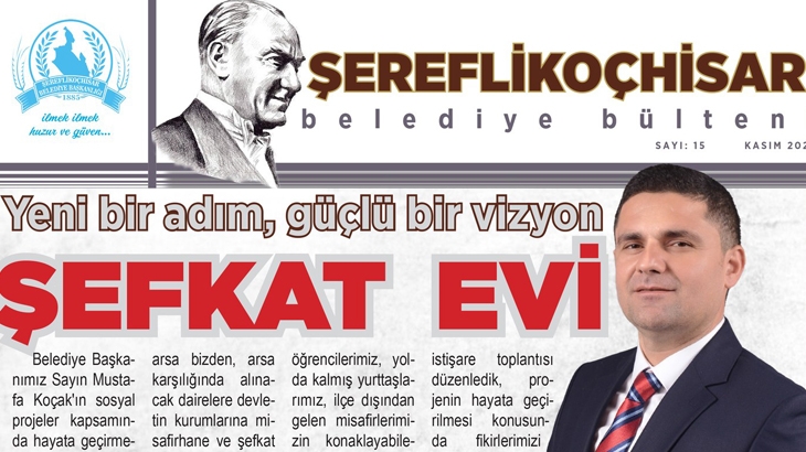 Kasım ayı Bültenimiz yayında