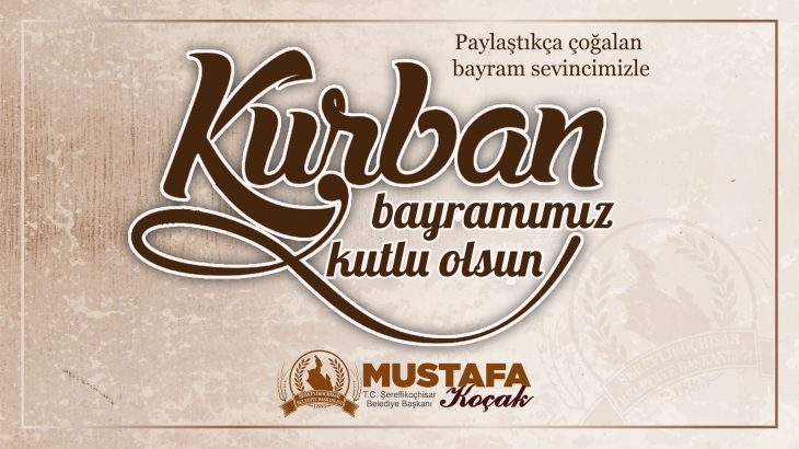 Kurban Bayramımız mübarek olsun