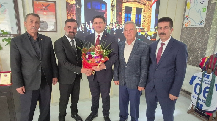 Oda Başkanlarından teşekkür ziyareti