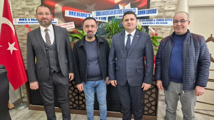 Olağan Genel Kurullarını Tamamlayan Sivil Toplum Kuruluşlarının Başkanlarına Hayırlı Olsun ziyaretinde Bulunduk