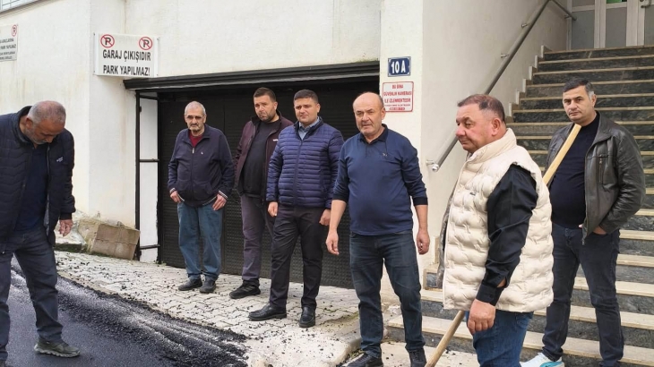 Pazar Günü Ekici Mahallemizde Sıcak Asfalt çalışmaları