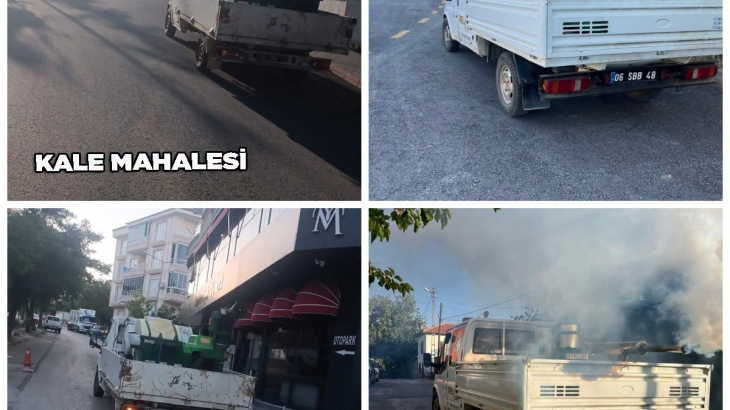 Perşembe Günü 18 Haziran ait ilaçlamasından