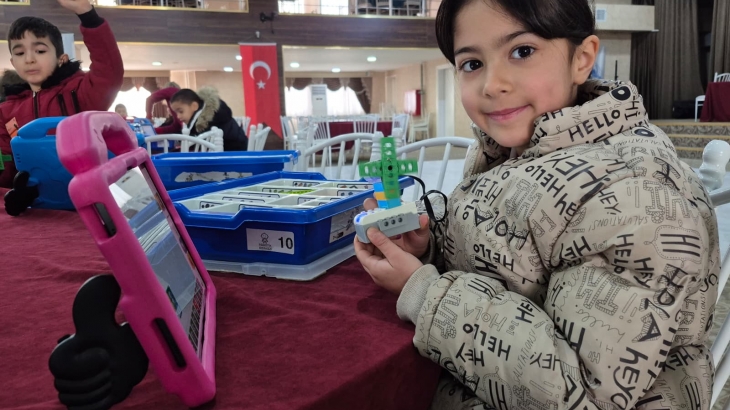 Robotik kodlama kursumuz başladı