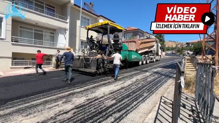 Sanayi Mahallesi Asfalt Serim Çalışması